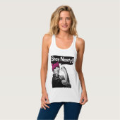 Blijf in de nesten — Pussyhat Protest Shirt (Volledige Voorkant)