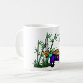 Blijf in het nu! koffiemok (Voorkant links)