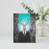 Blijf in het pak briefkaart (Staand voorkant)