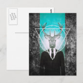 Blijf in het pak briefkaart (Voorkant / Achterkant)