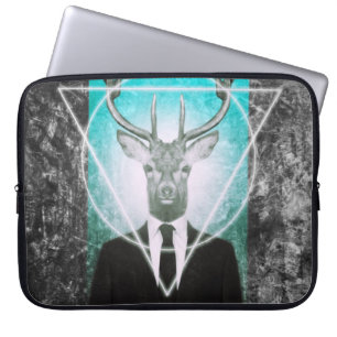 Blijf in het pak laptop sleeve