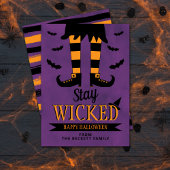 Blijf in het schop Wich Halloween