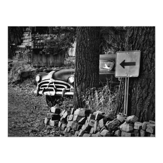 "Blijf in je buurt" Foto Afdruk (Voorkant)