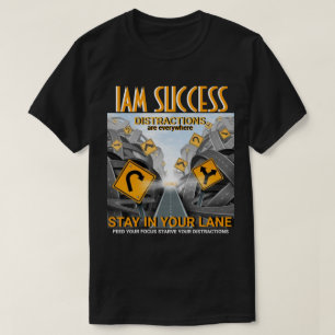 BLIJF IN JE RIJSTROOK T-SHIRT