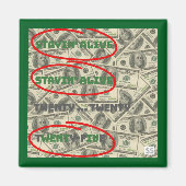 Blijf in leven / 2025 magneet (Voorkant)