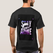 Blijf in leven - Motivatie grafisch T-shirt (Achterkant)