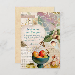 Blijf in Mij, vruchtbaar geloof