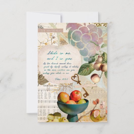 Blijf in Mij, vruchtbaar geloof (Voorkant)