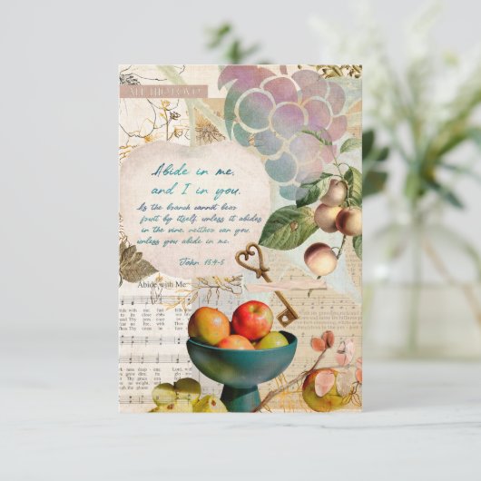 Blijf in Mij, vruchtbaar geloof (Staand voorkant)