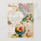 Blijf in Mij, vruchtbaar geloof Briefkaart (Voorkant)