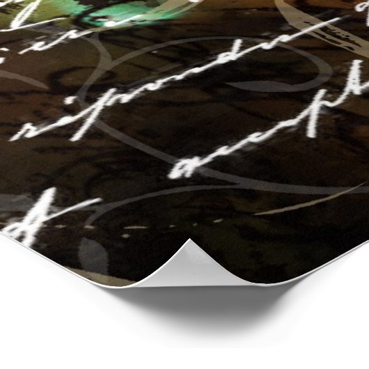 Blijf in mijn liefde poster (Hoek)