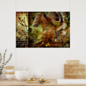 Blijf in mijn liefde poster (Keuken)