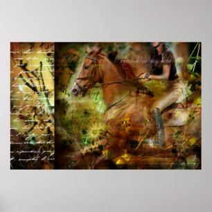 Blijf in mijn liefde poster