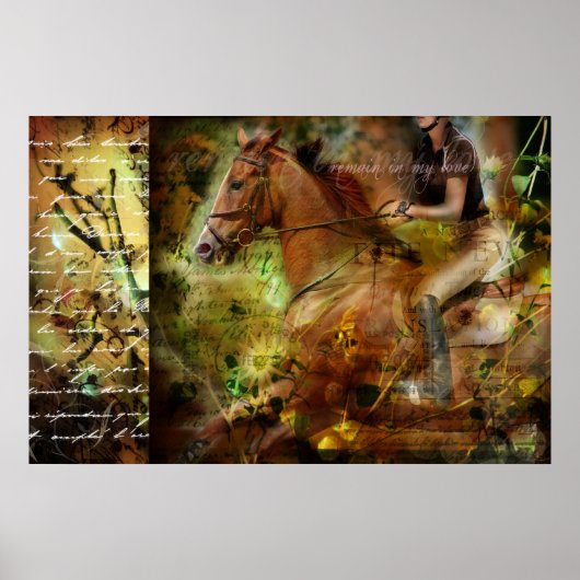 Blijf in mijn liefde poster (Voorkant)