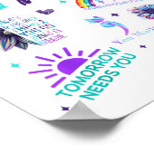 Blijf in orde als het enige wat je vandaag doet BR Poster (Hoek)