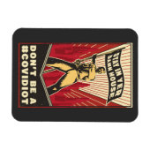 BLIJF IN YER HUUSE magnet Magneet (Horizontaal)