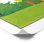 Blijf jong golfen in Duitsland Poster (Hoek)