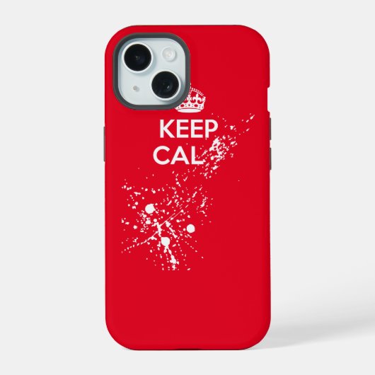 Blijf kal… iPhone 15 case (Achterkant)