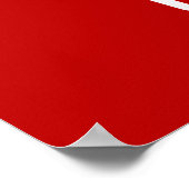 Blijf kalm Barese octopus Poster (Hoek)