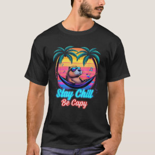 Blijf kalm Be Capy Happy Groundhog Day Summer Beac T-shirt
