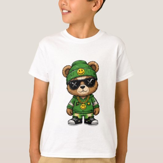 Blijf Kalm Beer T-shirt (Voorkant)