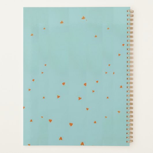 Blijf kalm, blijf gefocust en stijg boven het them planner (Achterkant)