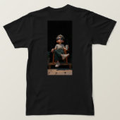 Blijf kalm, blijf gefocust t-shirt (Design achterkant)