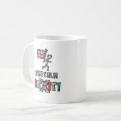 Blijf kalm Brexit Koffiemok (Voorkant links)