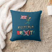 Blijf kalm Brexit Kussen (Deken)