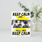 Blijf Kalm... Briefkaart (Staand voorkant)