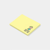 Blijf kalm dieet post-it® notes (Schuin)