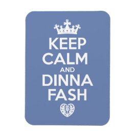 Blijf kalm - Dinna Fash Heart Magneet