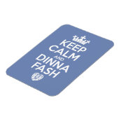 Blijf kalm - Dinna Fash Heart Magneet (Linkerzijde)