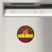 Blijf kalm, Eat Bacon Magnet (Insitu (Vaatwasser))