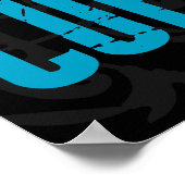 Blijf Kalm. Eat Cupcakes Bakery Poster (Hoek)