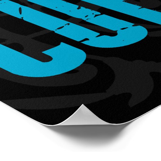 Blijf Kalm. Eat Cupcakes Bakery Poster (Hoek)