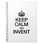 BLIJF KALM EN BEDENK NOTITIEBOEK (Voorkant)