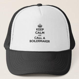Blijf kalm en bel een Boilermaker Trucker Pet