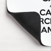 Blijf kalm en bel een inkoopmanager muismat (Hoek)