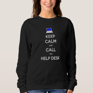 Blijf kalm en bel het Helpdesk Support Network NL Trui
