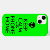 Blijf kalm en bel naar huis Case-Mate iPhone case (Achterkant (horizontaal))