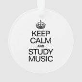 BLIJF KALM EN BESTUDEER MUZIEK ORNAMENT (achterkant)