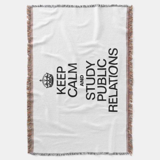 BLIJF KALM EN BESTUDEER PUBLIC RELATIONS DEKEN (Voorkant Verticaal)