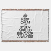 BLIJF KALM EN BESTUDEER TOEGEPASTE GEDRAGSANALYSE DEKEN