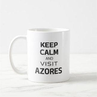 Blijf kalm en bezoek de Azoren Koffiemok