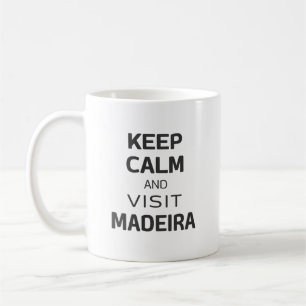 Blijf kalm en bezoek Madeira Koffiemok