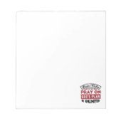 Blijf kalm en bid dat Gods plan onbeperkt is Notitieblok (Voorkant)