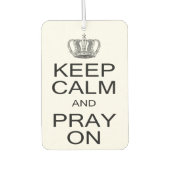 Blijf kalm en bid verder met Royal Crown Inspirati Luchtverfrisser (Voorkant)