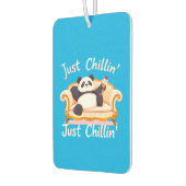 Blijf kalm en blijf gewoon chillen met ijs luchtverfrisser (Links)