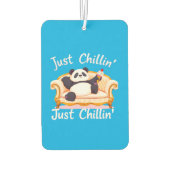 Blijf kalm en blijf gewoon chillen met ijs luchtverfrisser (Achterkant)